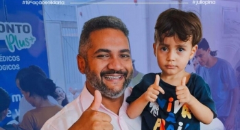 Mais de mil atendimentos marcam a 19ª edição da Ação Solidária promovida pelo deputado estadual Julio Pina em Senador Canedo